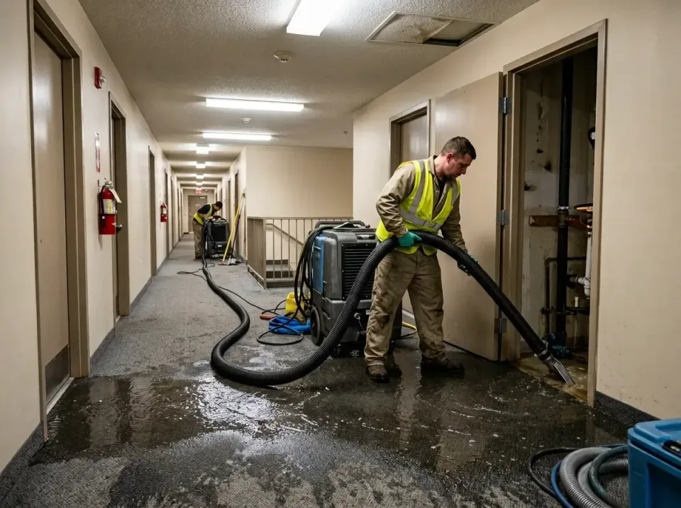 multi-unit-apartment-hallway-f-005 — frequently asked questions, Emergency Burst Pipe Water Extraction & Removal in Waconia,…